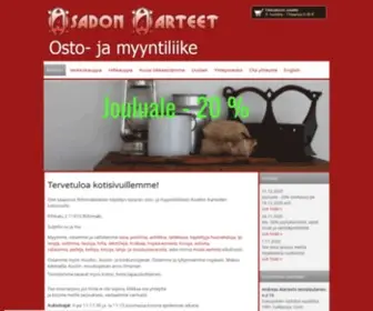 Asadonaarteet.net(Asadon Aarteet verkkokauppa) Screenshot