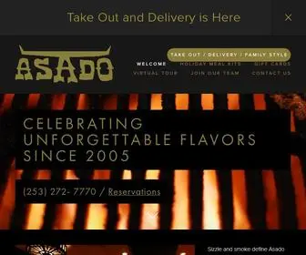 Asadotacoma.com(Asado) Screenshot