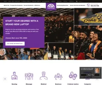 Asa.edu(ASA College) Screenshot