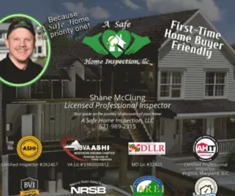 Asafehi.com(A Safe Home Inspection) Screenshot