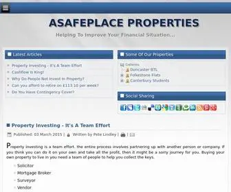 Asafeplace.co.uk(ASafePlace Properties) Screenshot