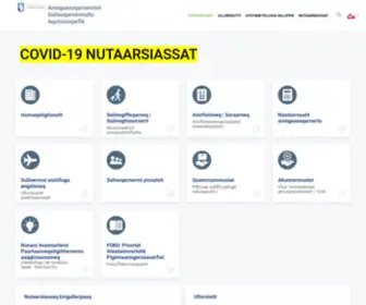 Asa.gl(Aningaasaqarnermut Sulisoqarnermullu Aqutsisoqarfik) Screenshot