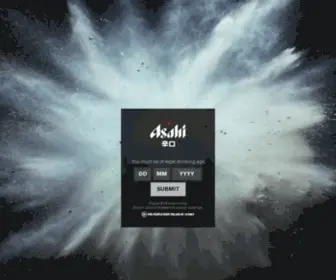 Asahibeer.com.au(Asahi Beer) Screenshot