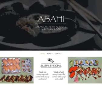 Asahisushiorangecity.com(Asahi Japanese Restaurant and Sushi Bar) Screenshot