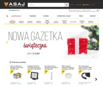 Asaj.pl(Artykuły elektryczne) Screenshot