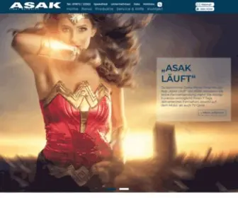 Asak.at(Willkommen bei ASAK Kabelmedien GmbH) Screenshot