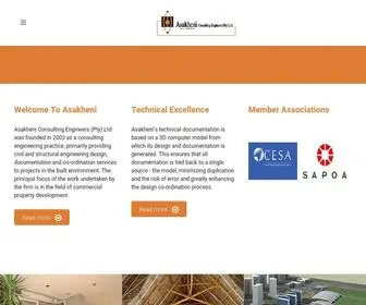 Asakheni.co.za(Consulting Engineers) Screenshot