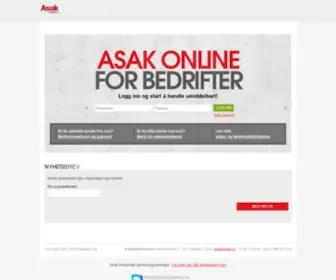 Asakonline.no(Asakonline) Screenshot