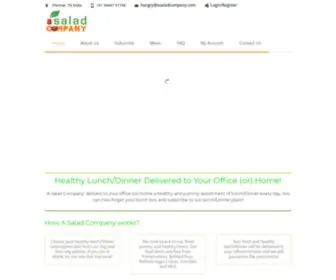 Asaladcompany.com(A Salad Company) Screenshot