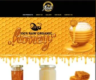 Asaliraworganic.co.ke(100% Raw Organic Honey) Screenshot