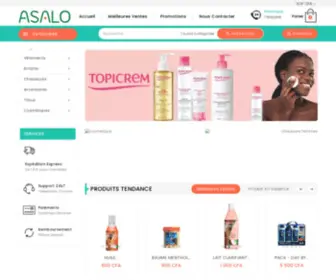 Asalo.sn(Vente de vêtement en ligne) Screenshot