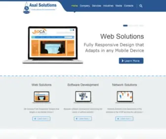 Asalsolutions.com(Asal Solutions) Screenshot