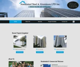 Asaltdinc.com(Steel Fabrication and Aluminum Fabrication) Screenshot