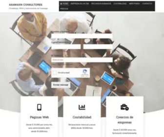 Asamaxin.cl(INICIO) Screenshot