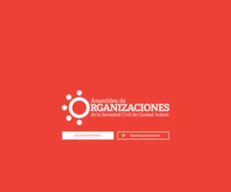 AsambleaoscJuarez.org(AOSC Juárez) Screenshot