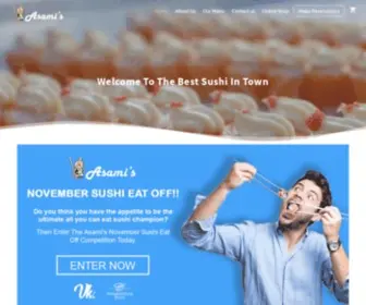 Asami.co.za(Asami's Restuarant) Screenshot