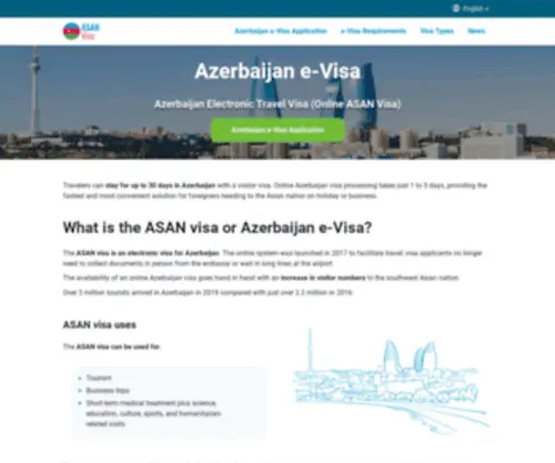 Asan-Visa.com(Asan Visa) Screenshot