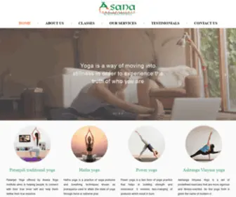 Asanayoga.in(All Kinds Of Online Yoga Classes) Screenshot