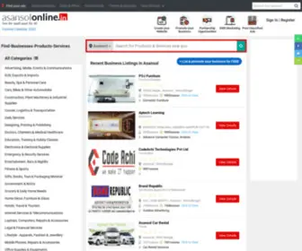 Asansolonline.in(Asansol Directory) Screenshot