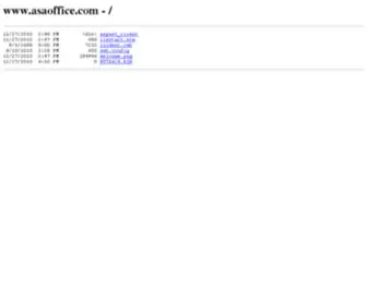 Asaoffice.com(asaoffice) Screenshot