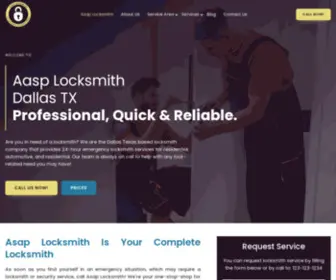 Asaplocksmithdallas-TX.com(ASAP Locksmith Dallas TX) Screenshot