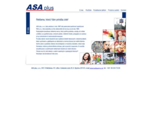 Asaplus.sk(ASA plus) Screenshot