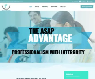 Asapmedclinic.com(ASAP MEDICAL CLINIC) Screenshot