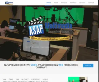 Asapmultimedia.com(Premiere Jersey Shore Internet Video Production Marketing and Advertising Company) Screenshot