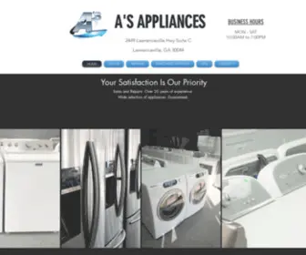 Asappliances.co(Budget Friendly Appliances) Screenshot