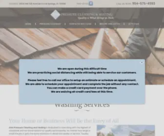 Asapressureclean.com(Pressure Cleaning) Screenshot