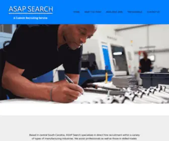Asapsearch.com(ASAP Search and Recruiters) Screenshot
