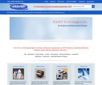 Asaptec.com(Momentive RTV Silicone) Screenshot