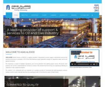 Asasaljood.com(A leading provider of engineered products & services) Screenshot