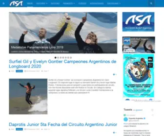 Asasurf.org.ar(Inicio) Screenshot