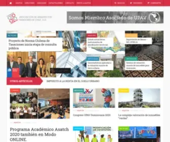 Asatch.cl(Asociación de Tasadores de Chile) Screenshot