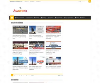 Asaworx.com(Make Your Career With Us) Screenshot