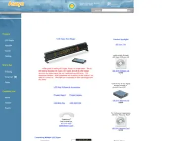 Asayo.com(LED Signs) Screenshot