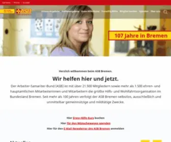 ASB-Bremen.de(Der Arbeiter) Screenshot