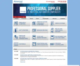 ASB-Distribution.eu(Professional supplier of industrial automation components) Screenshot