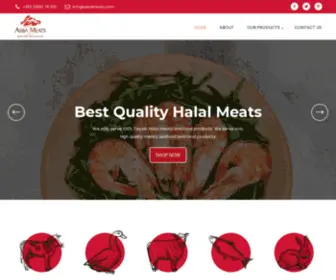 Asbameats.com(Best Quality Halal Meats Suppliers in Ireland and Europe) Screenshot