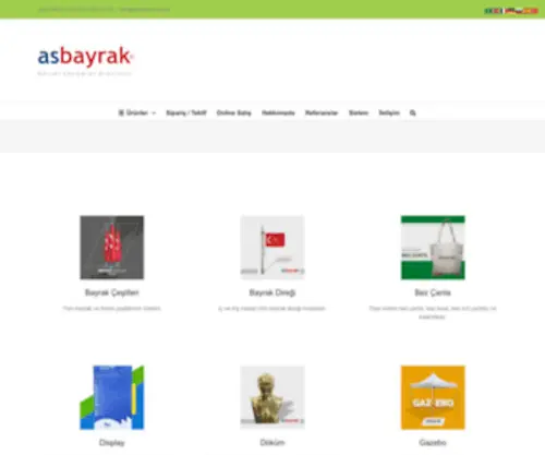 Asbayrakcilik.com(Bayrakçı) Screenshot