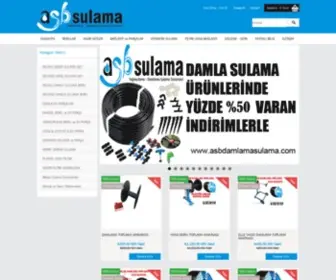 Asbdamlamasulama.com(ASB DAMLAMA SULAMA SİSTEMLERİ) Screenshot