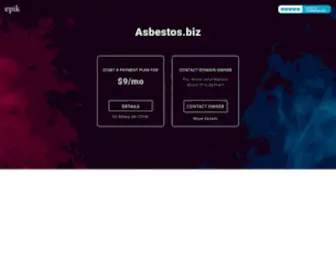 Asbestos.biz(Asbestos survey) Screenshot