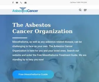 Asbestoscancer.org(The Asbestos Cancer Organization) Screenshot