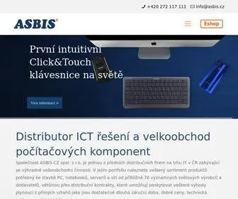 Asbis.cz(Distributor ICT) Screenshot