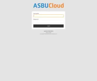 Asbucloud.com(ASBUCloud) Screenshot