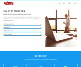 Asburymediagroup.com(Web Design Development WordPress Hosting San Diego CA) Screenshot