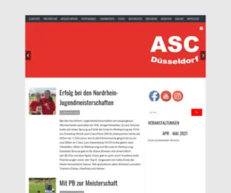 ASC-Duesseldorf.de(ASC Düsseldorf) Screenshot