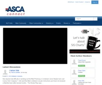 Ascaconnect.org(ASCA Connect) Screenshot