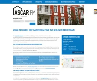 Ascar-FM.de(Hausverwaltung und Hausmeisterservice in Berlin) Screenshot